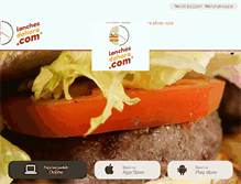 Tablet Screenshot of lanchesdahora.com